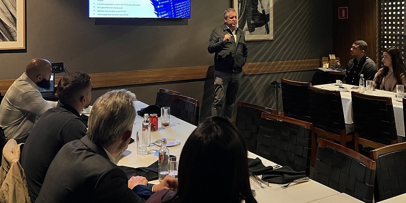 Dashpress, portal de BI. evento de apresentaççao do Dashpress